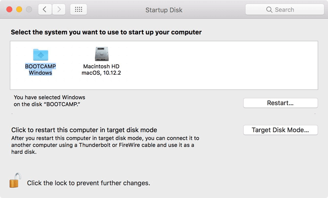Classic Mac Pro (5,1): installing Windows 10, switching between