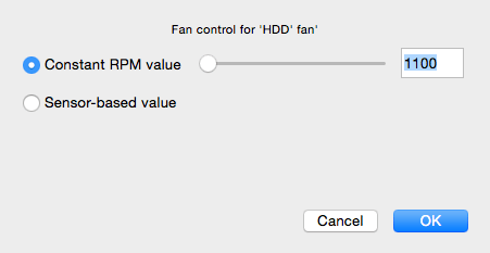 iMac Fan Control