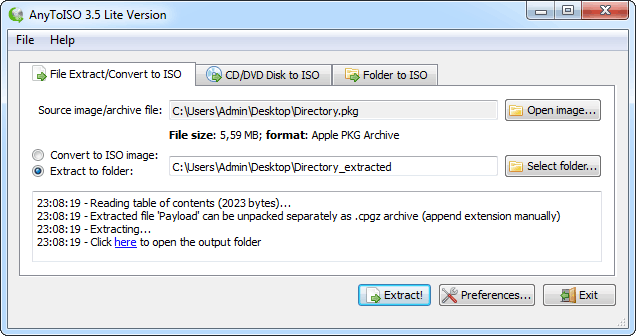 convert pkg to iso ps3